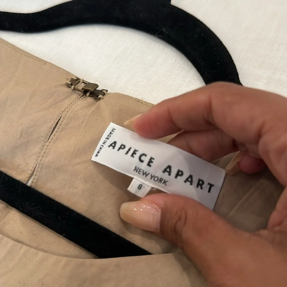 Apiece Apart Agnes Top Khaki - Picture 5 of 5